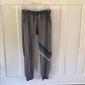 Aviator Nation Cross Stripe Sweatpants